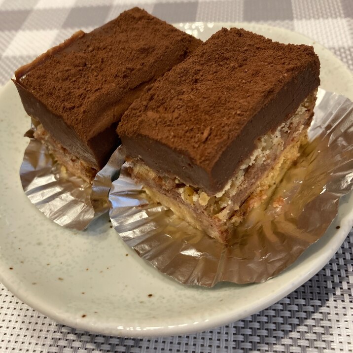 焼かないチョコレートケーキ